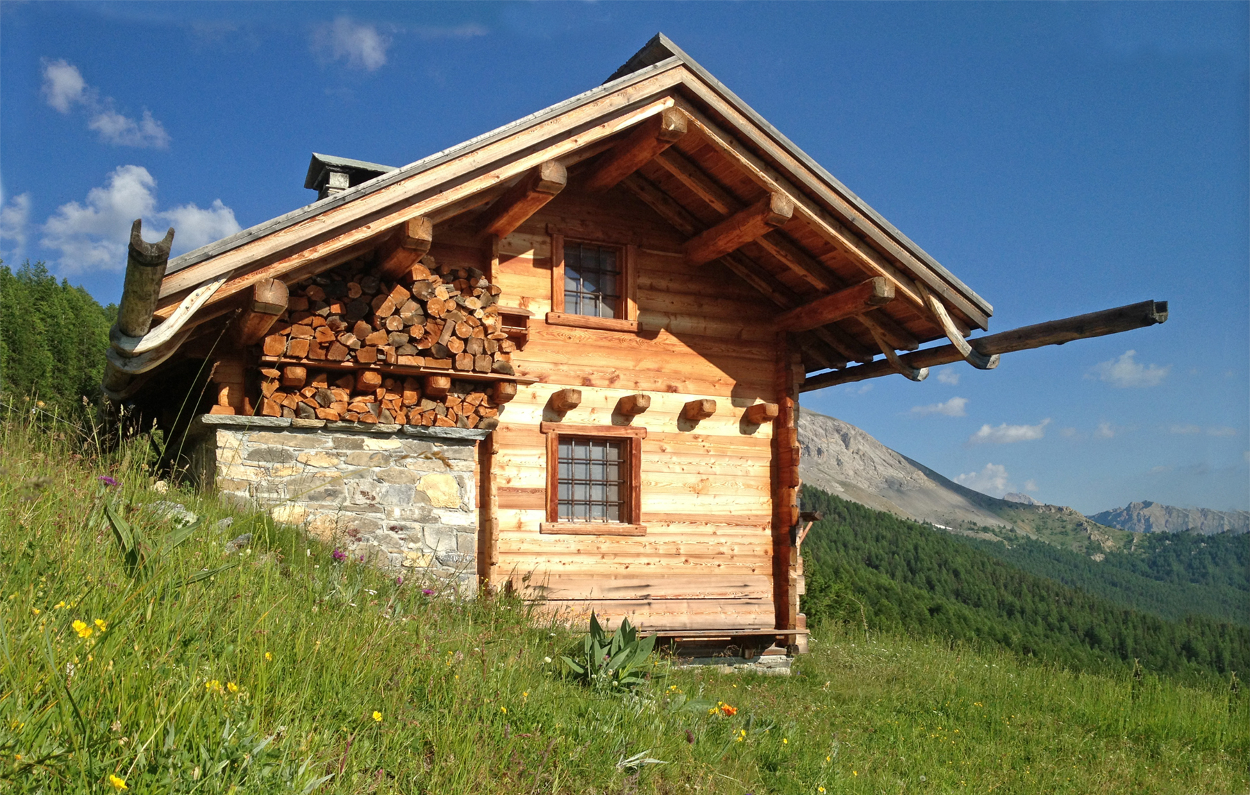 Chalets en bois Les Chalets Vrais (Queyras)